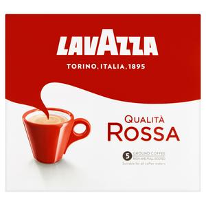 Lavazza Qualita Rossa Ground Coffee 2x250g