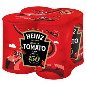 Heinz Cream of Tomato Soup x4 400g