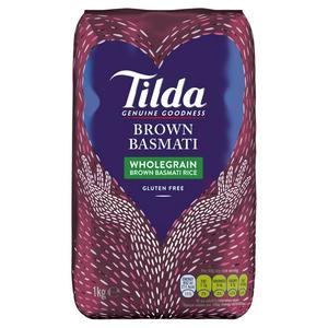 Tilda Brown Basmati Rice 1Kg