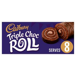Cadbury Triple Chocolate Roll 272g (Serves 8)