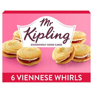 Mr Kipling Viennese Whirls 6 Pack