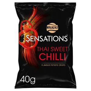 Sensations Sweet Chilli Crisps 40 G