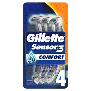 Gillette Sensor 3 Disposable Razors 4 Pack