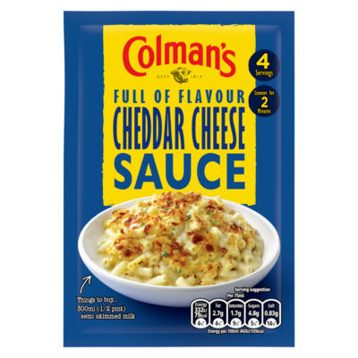 Colman's Cheddar Cheese Sauce Mix 40G