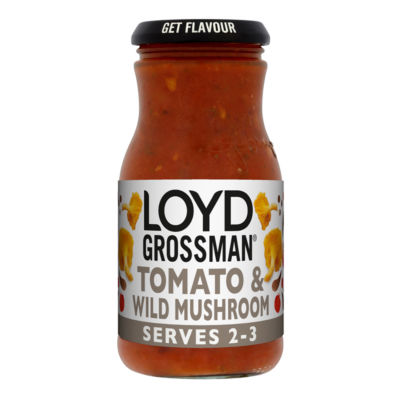 Loyd Grossman Tomato & Wild Mushroom Pasta Sauce 350g
