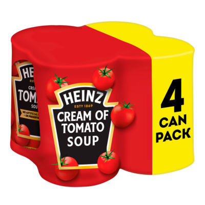 Heinz Cream of Tomato Soup x4 400g