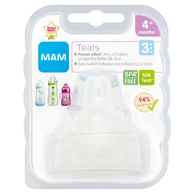 Mam Ultivent Fast Flow Teat X2