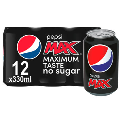 Pepsi Max 12 X 330ml