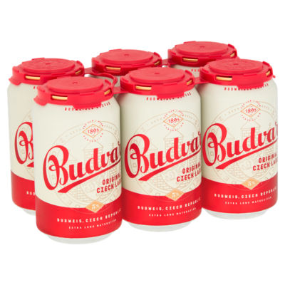 Budweiser Budvar Original 6X330ml Cans