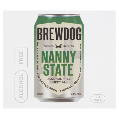 BrewDog Nanny State Low Alcohol Hoppy Ale 4x330ml