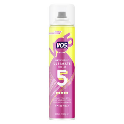 Vo5 Ultimate Hold Hair Spray 400Ml