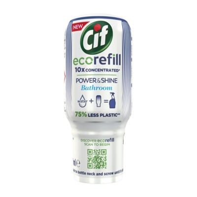 Cif Eco Refill Power & Shine Bathroom 70Ml