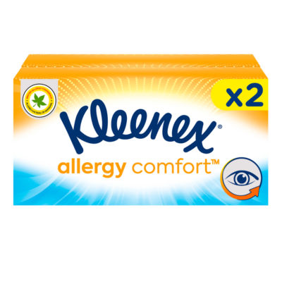 Kleenex Allergy Comfort Tissues x2