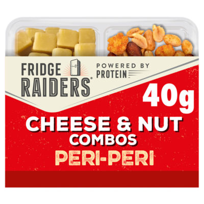 Fridge Raiders Cheese & Nut Combos Peri-Peri 40g