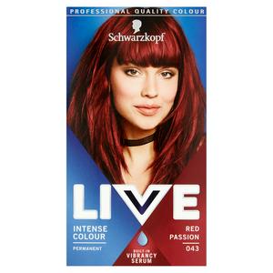 Schwarzkopf Live Intensive Color 043 Red Passion Hair Dye
