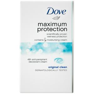 Dove Maximum Protection Original Clean Cream Antiperspirant Deodorant 45Ml
