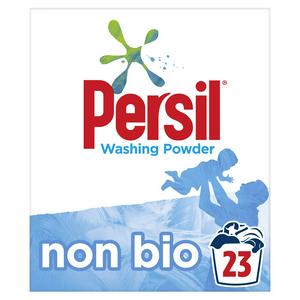 Persil Fabric Cleaning Washing Powder Non Bio 21 Wash  1.134kg