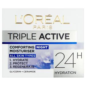 L'oreal Paris Triple Active Night Cream 50Ml