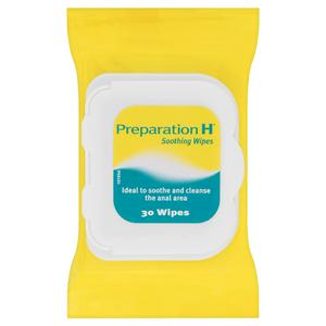 Preparation H Soothing Wipes 30 per pack