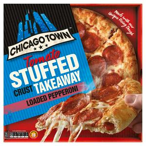 Chicago Town Large Takeaway Pepperoni Pizza 645G