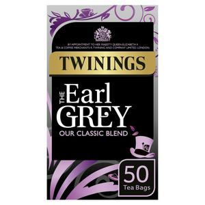 Twinings Earl Grey Tea, 50 Tea Bags