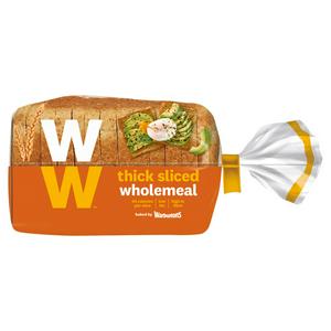 Warburtons Weight Watchers Thick Sliced Wholemeal Bread 400g