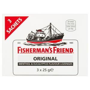 Fishermans Friend Strong Original 3X25g Pack