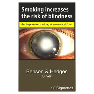 Benson & Hedges Silver Flip Top x20