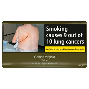 Golden Virginia Yellow Tobacco 50g