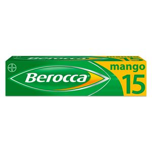 Berocca Mango Effervescent Vitamin Energy Tablets 15S