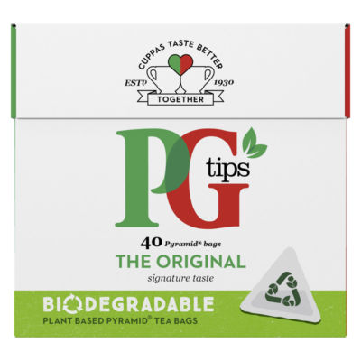 Pg Tips Pyramid 40 Tea Bags