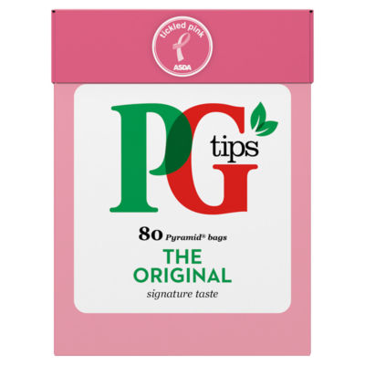 Pg Tips Pyramid 80 Tea Bags