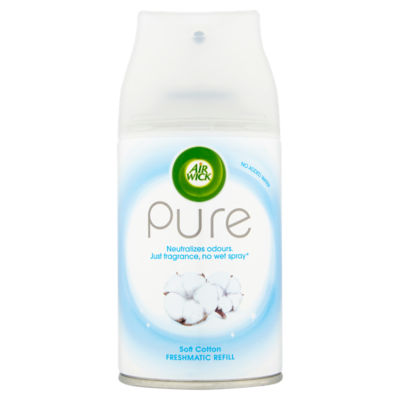 Airwick Air Freshener Freshmatic Pure Cotton Refill 250Ml