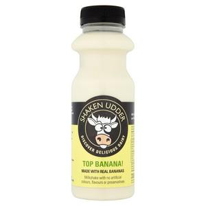Shaken Udder Top Banana! Banana Milkshake 330ml