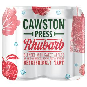 Cawston Press Sparkling Rhubarb 4x330ml