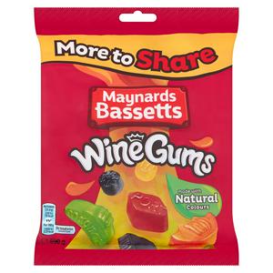 Maynards Bassetts Wine Gums 400G