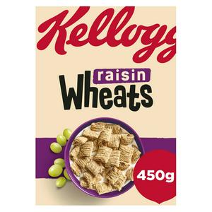 Kellogg Organic Raisin Wheat Cereal 450G