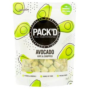 PACK'D Ripe and Chopped Avocado x10