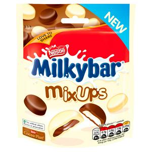 Nestle Milkybar Mix Ups Wht&Milk Chocolate Pouch 95G