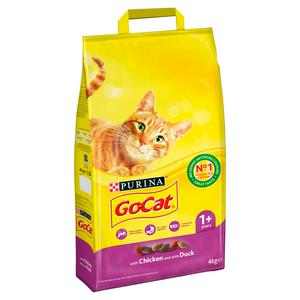 Go-Cat Adult Dry Cat Food Chicken And Duck 4kg