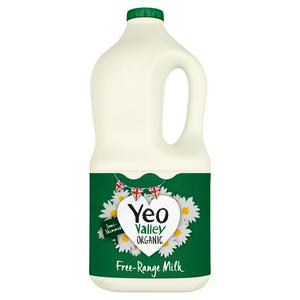 Yeo Valley Organic Unhomogenised Semi Skimmed Milk 2L