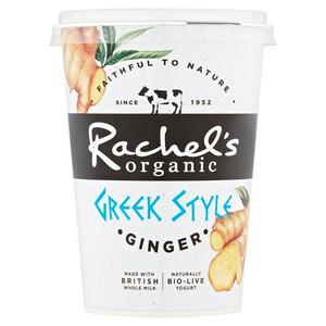 Rachel's Organic Greek Style Ginger Yogurt 450g
